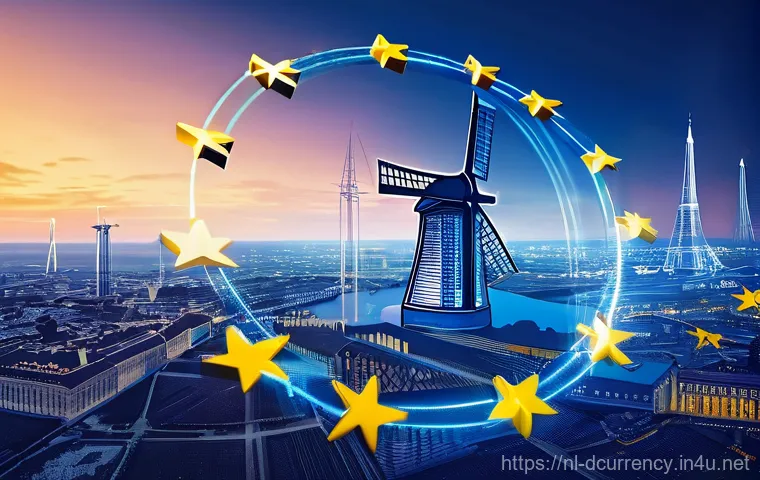 디지털화폐와 미세 조정 - **MiCAR Regulation for a Secure Crypto Future**
    "An abstract and futuristic visual representatio...
